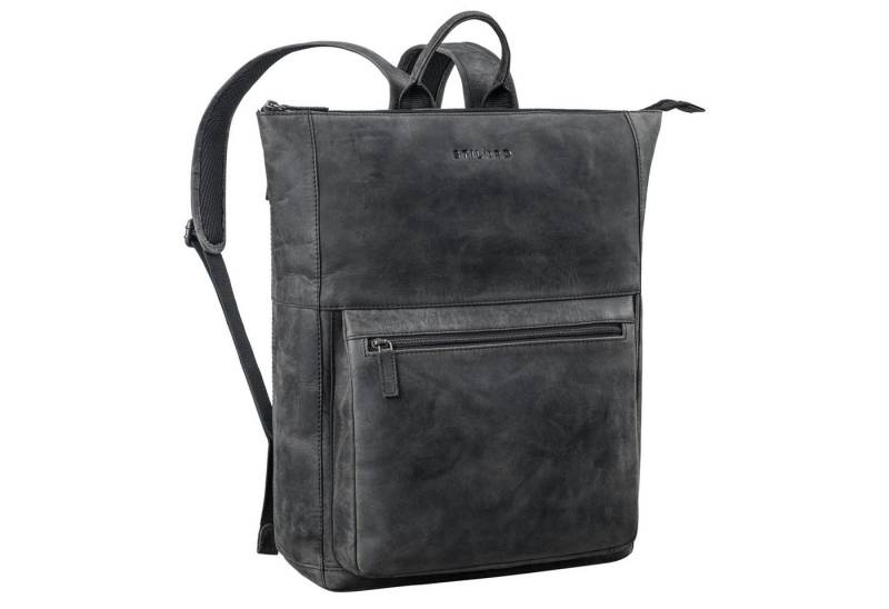 STILORD Notebookrucksack "Espen" Großer Arbeitsrucksack Leder Herren und Damen bis 17 Zoll von STILORD