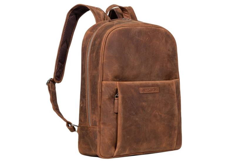 STILORD Notebookrucksack "Etienne" Laptop Rucksack 15,6 Zoll Echtleder Damen und Herren von STILORD