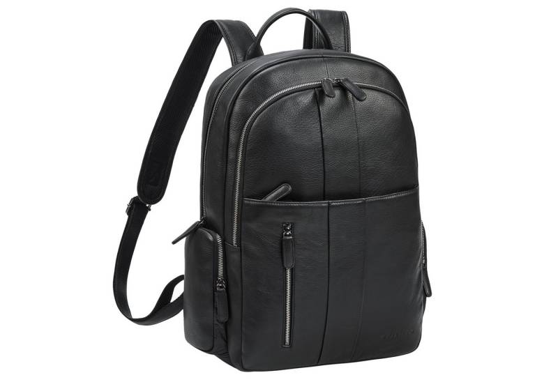 STILORD Notebookrucksack "Gregor" Moderner Rucksack Leder Damen & Herren Groß 13 - 13,3 Zoll von STILORD
