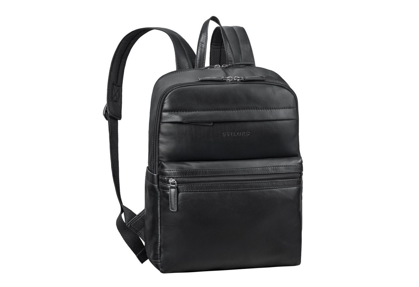 STILORD Notebookrucksack "Gunnar" Großer Echtleder Business Rucksack 15.6 Zoll für Damen von STILORD