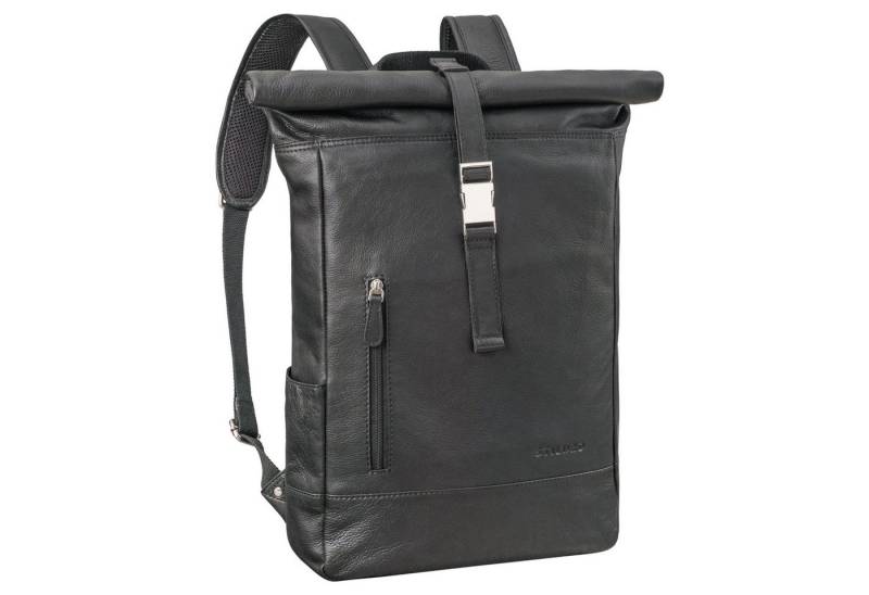 STILORD Notebookrucksack "Harriet" Rolltop Rucksack mit Laptop-Fach 15.6 - 17 Zoll Damen Herren von STILORD