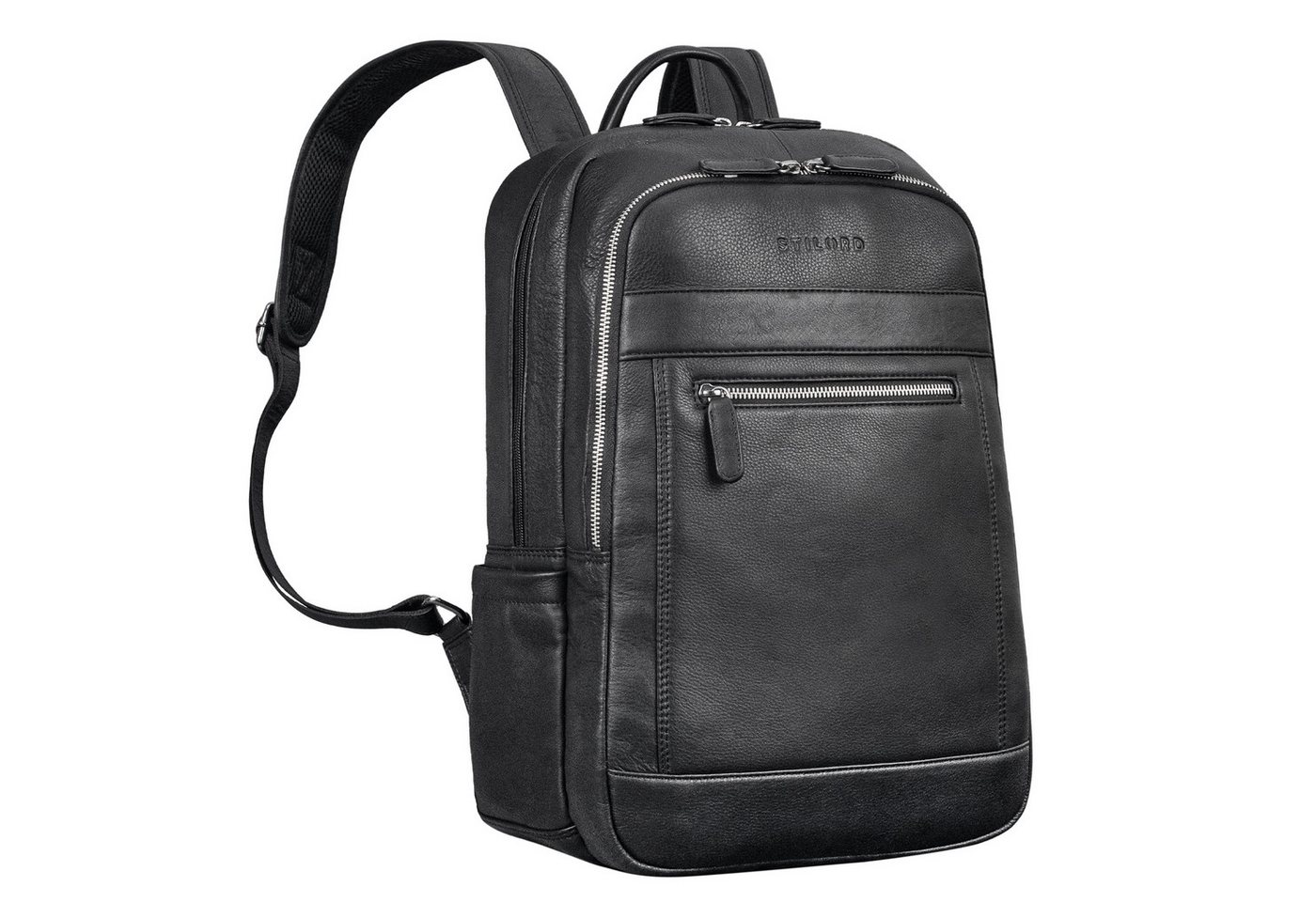 STILORD Notebookrucksack "Jamal" Leder Laptop Rucksack 16 Zoll Groß für Damen und Herren STILORD Notebookrucksack "Jamal" Leder Laptop Rucksack 16 Zoll Groß für Damen und Herren von STILORD