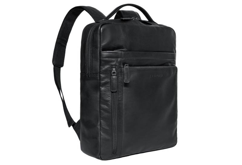 STILORD Notebookrucksack "Kendall" Unisex Laptop-Rucksack Leder von STILORD