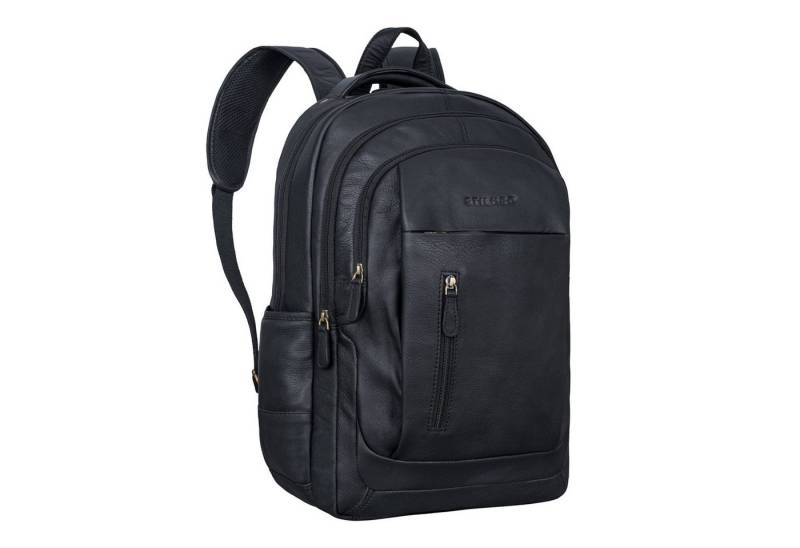 STILORD Notebookrucksack "Lucio" Hochwertiger Arbeitsrucksack Leder von STILORD