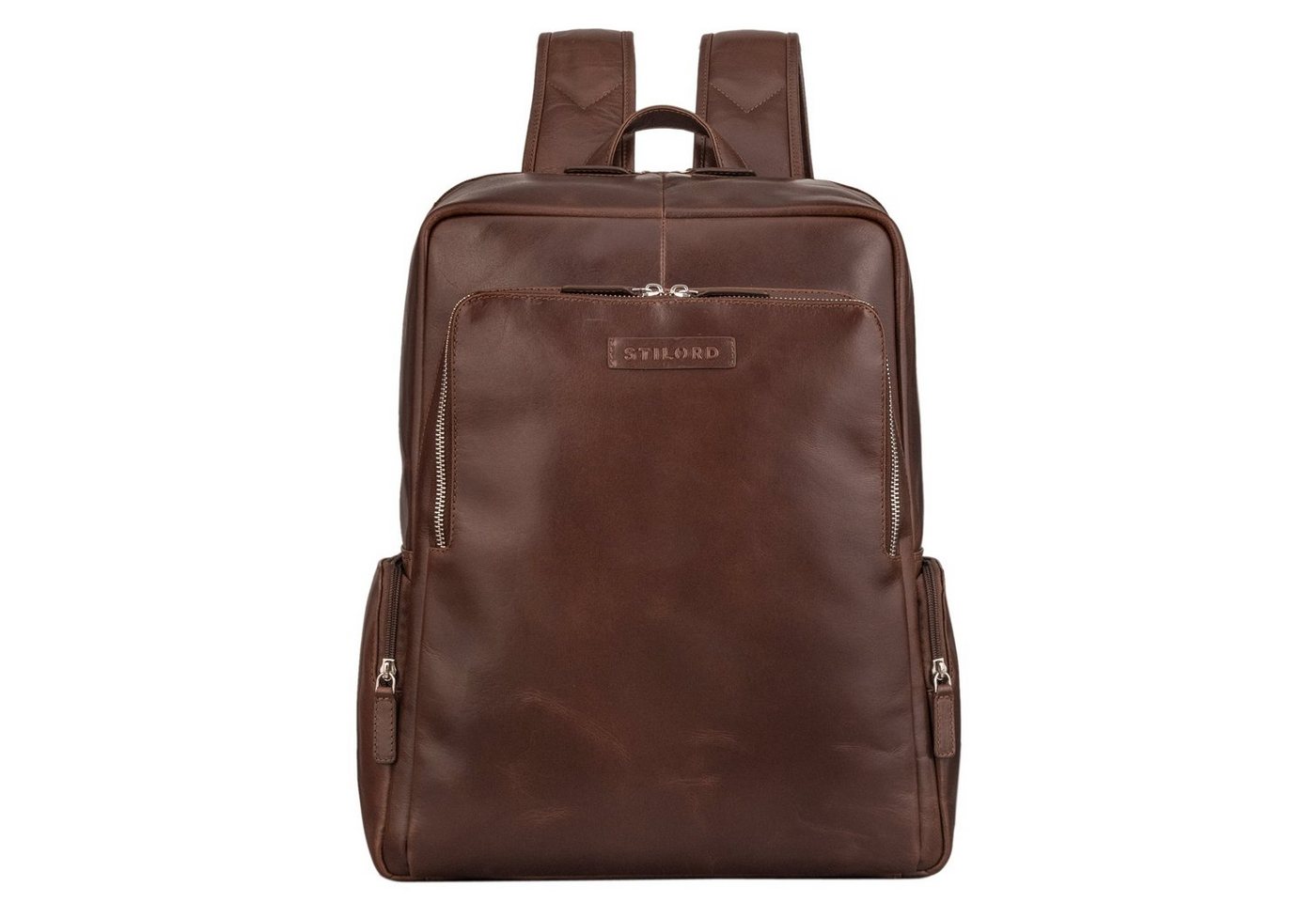 STILORD Notebookrucksack "Ocean" Moderner Laptop Rucksack Leder von STILORD