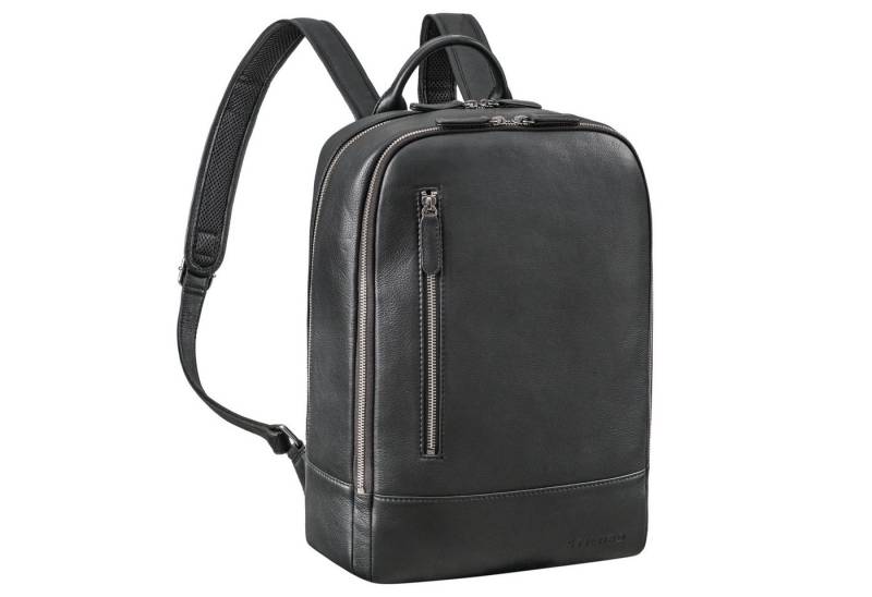 STILORD Notebookrucksack "Phillip" Leder Rucksack mit Laptopfach 15,6 Zoll von STILORD