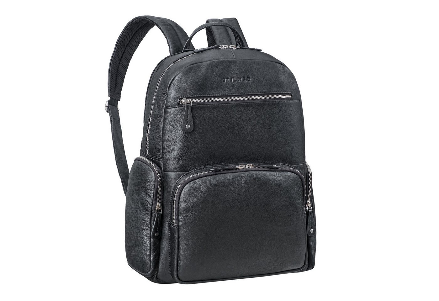 STILORD Notebookrucksack "Talvi" Großer Leder Rucksack Herren & Damen Laptop 15 - 17,3 Zoll von STILORD
