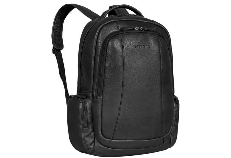 STILORD Notebookrucksack "Waldo" Lederrucksack mit Laptopfach 17,3 Zoll Damen und Herren von STILORD