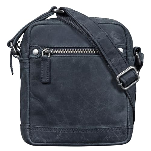 STILORD 'Pepe' Vintage Schultertasche Herren Leder klein Umhängetasche für Männer kompakte Cross Body Bag mit Schultergurt und Reißverschluss aus echtem Leder, Farbe:anthrazit STILORD 'Pepe' Vintage Schultertasche Herren Leder klein Umhängetasche für Männer kompakte Cross Body Bag mit Schultergurt und Reißverschluss aus echtem Leder, Farbe:anthrazit von STILORD