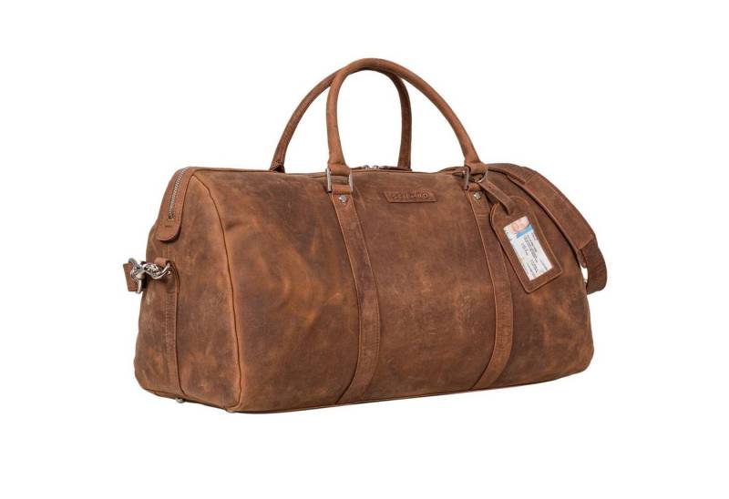 STILORD Weekender "Herkules" hochwertige Reisetasche Groß aus echtem Leder Weekender von STILORD