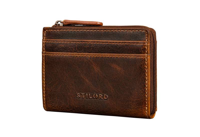 STILORD Schlüsseltasche "Cardino" Mini Kredit-Kartenetui Echtleder RFID Schutz Herren & Damen von STILORD