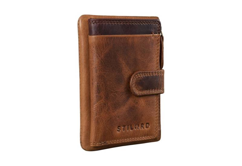 STILORD Schlüsseltasche "Garrett" Leder Kartenetui mit Schlüsselanhänger von STILORD