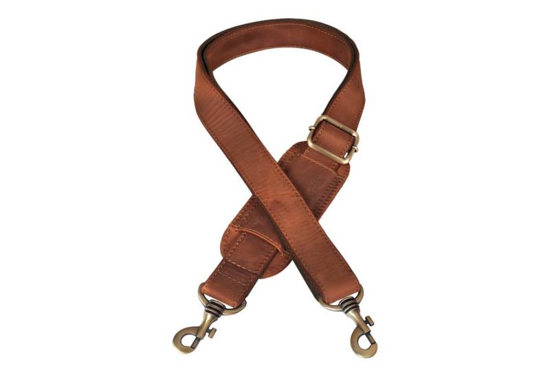 STILORD Schulterriemen "Elli" Wechselgurt Leder mit Schulterpolster von STILORD