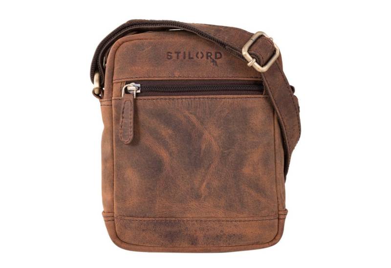 STILORD Schultertasche "Björn" Kleine Herren Tasche aus Echtleder von STILORD