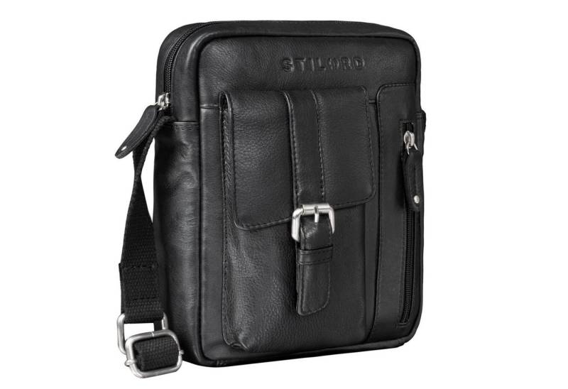 STILORD Schultertasche "Kendrick" Herren Umhängetasche Leder klein von STILORD