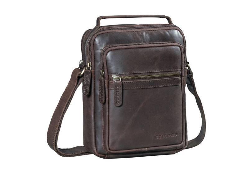 STILORD Schultertasche "Lazzaro" Umhängetasche Herren Leder Klein für 10,9 Zoll Tablet von STILORD