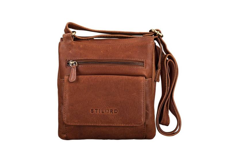 STILORD Schultertasche "Leon" Schultertasche klein Leder von STILORD