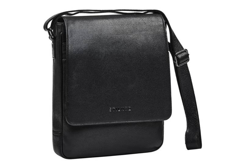 STILORD Schultertasche "Ottavio" Umhängetasche Herren Leder Hochformat für 13,3 Zoll Laptop von STILORD