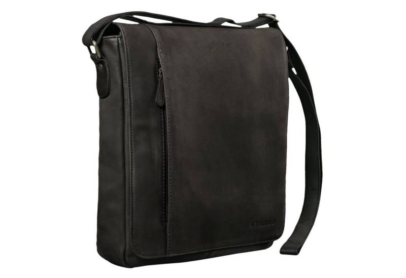 STILORD Schultertasche "Paul" Umhängetasche Herren Leder Hochformat von STILORD