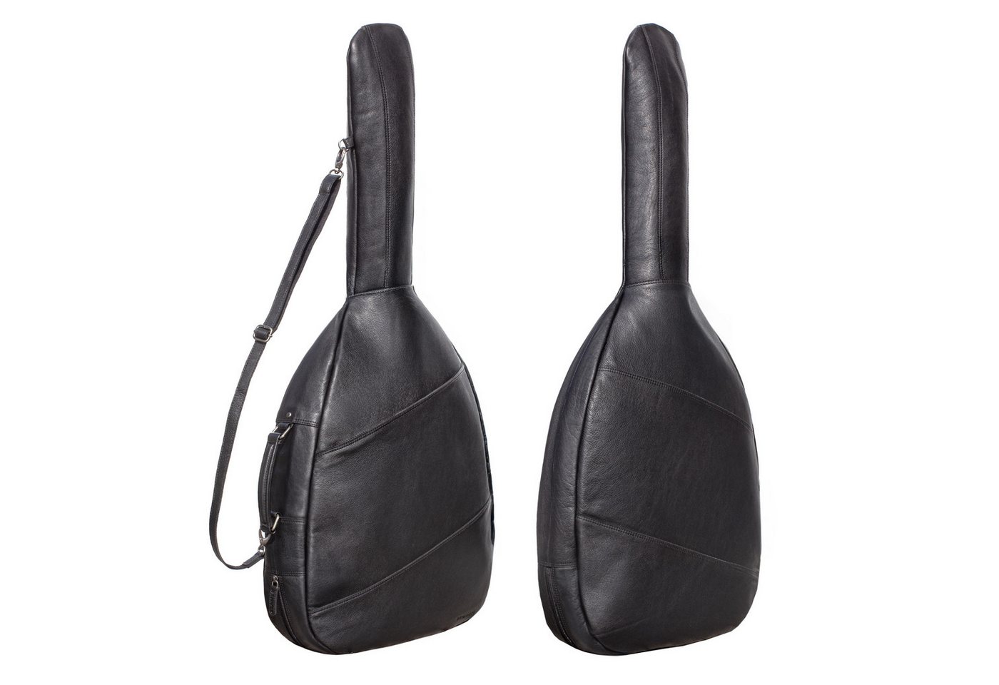 STILORD Weekender "Elvis" Premium Leder Gitarrentasche für 4/4 Gitarren 39", 40" und 41" von STILORD