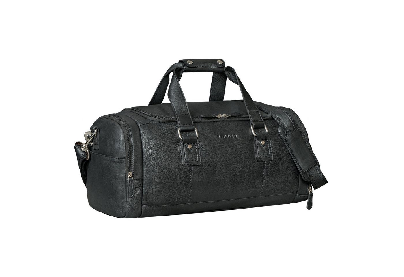 STILORD Weekender "Salvador" Robuster Weekender Herren Leder mit Schuhfach 30L von STILORD