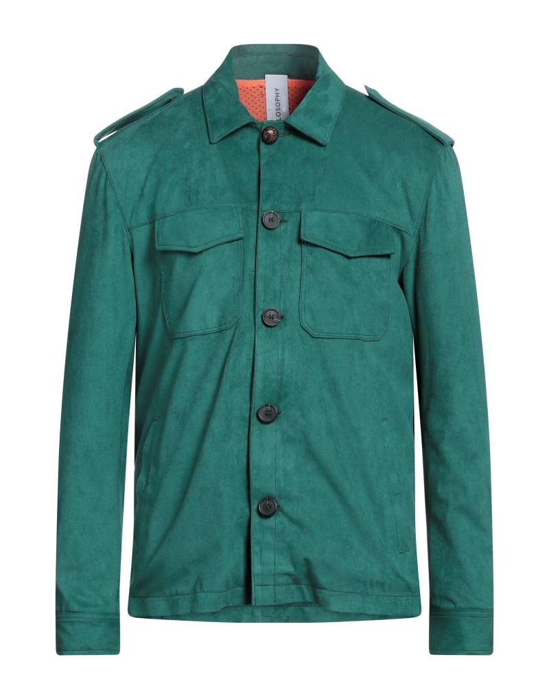 STILOSOPHY Jacke & Anorak Herren Smaragdgrün von STILOSOPHY