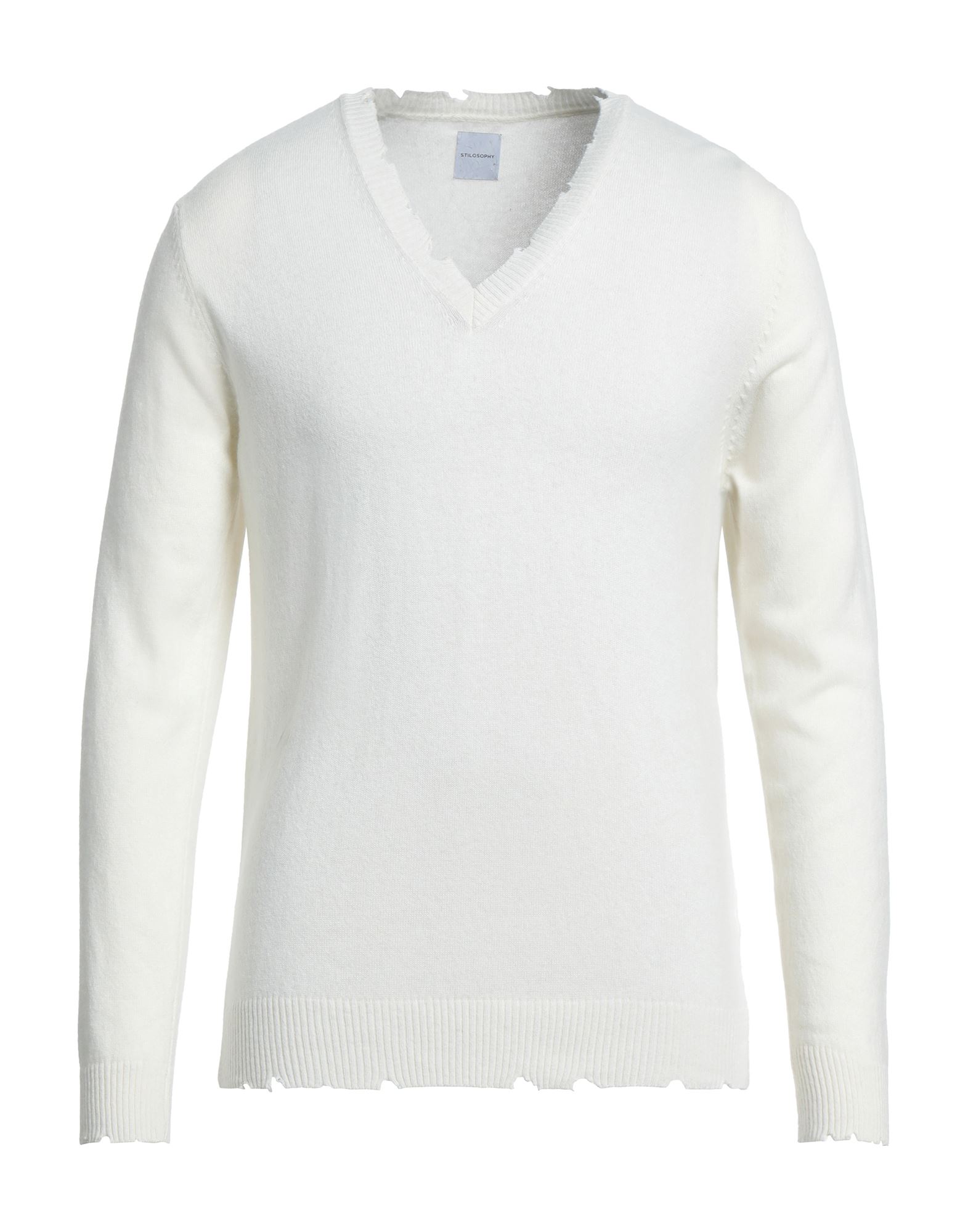 STILOSOPHY Pullover Herren Cremeweiß von STILOSOPHY