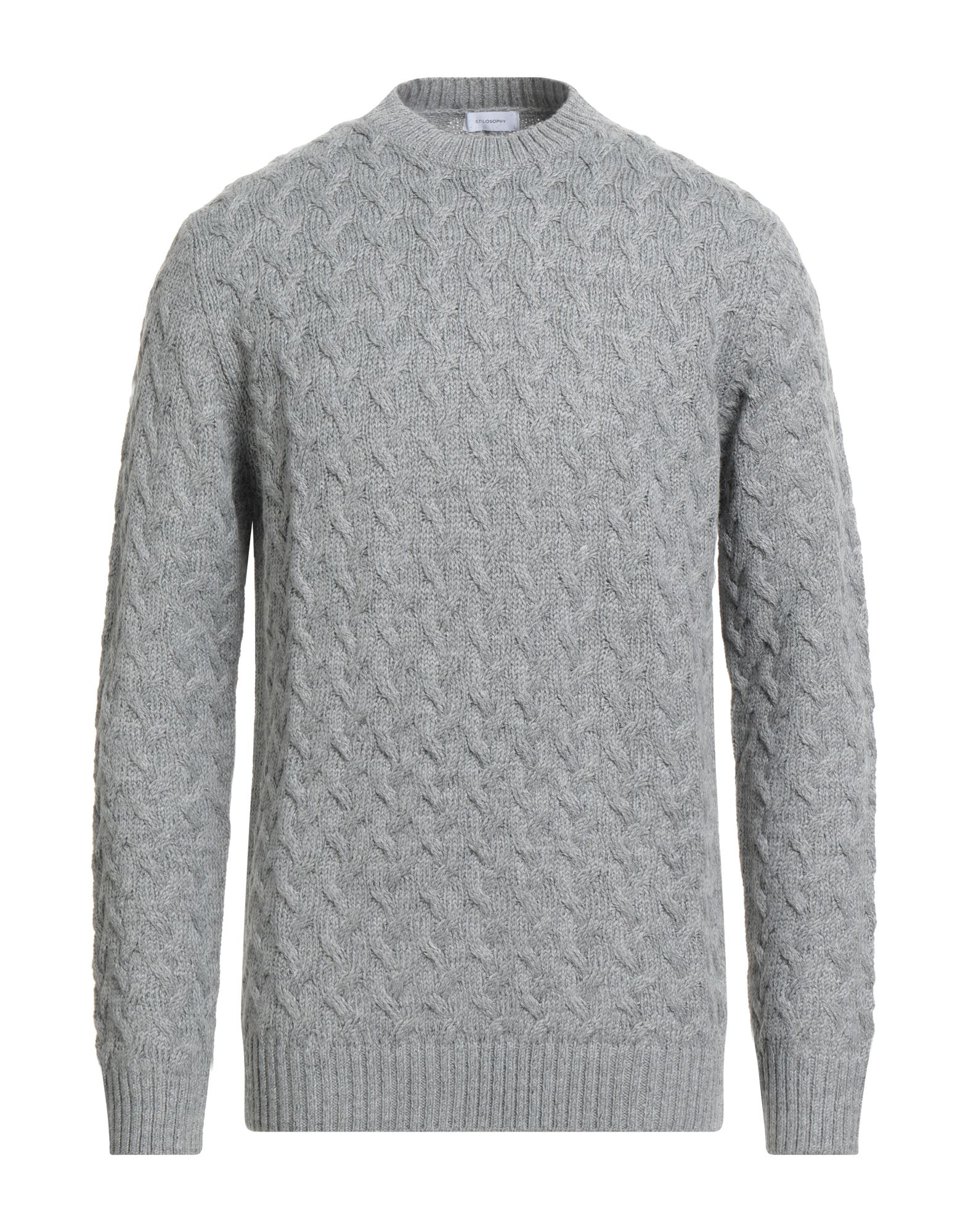 STILOSOPHY Pullover Herren Grau STILOSOPHY Pullover Herren Grau von STILOSOPHY
