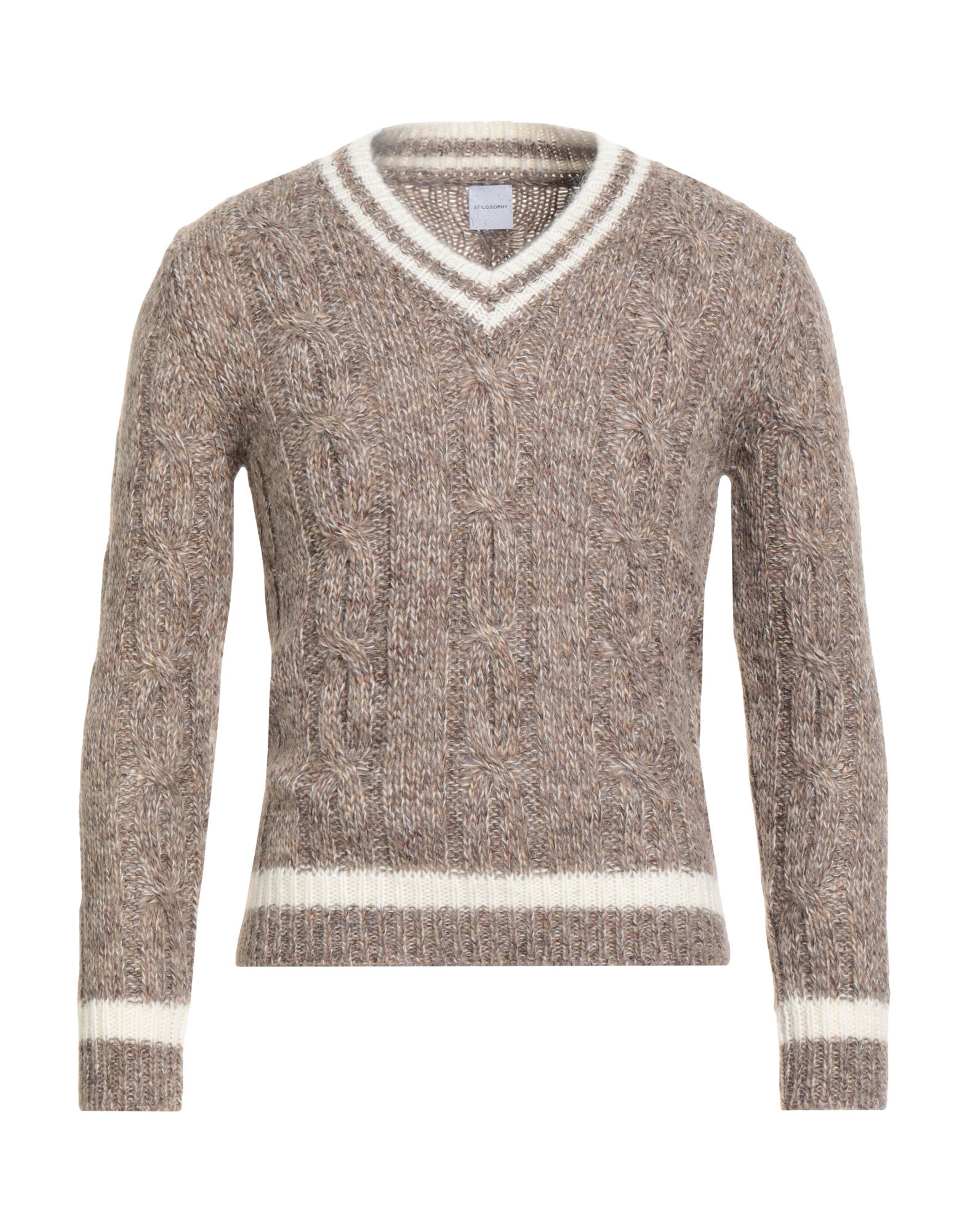 STILOSOPHY Pullover Herren Hellbraun STILOSOPHY Pullover Herren Hellbraun von STILOSOPHY