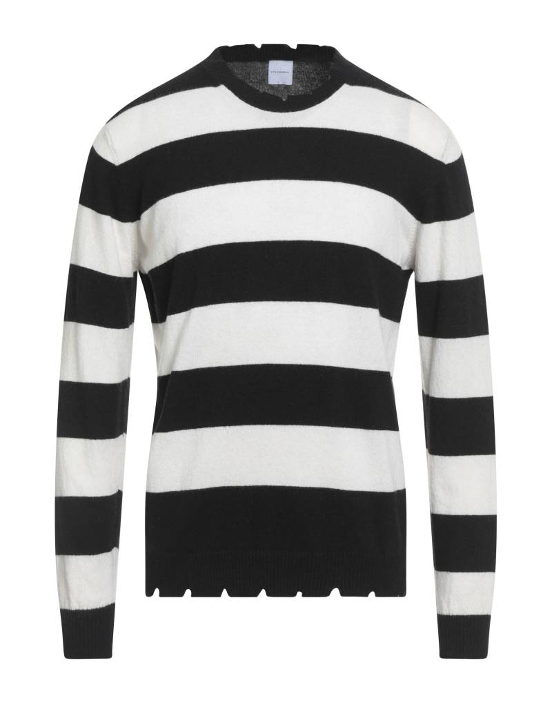 STILOSOPHY Pullover Herren Schwarz von STILOSOPHY