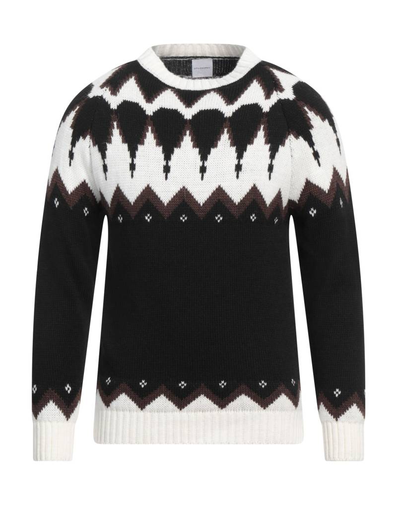 STILOSOPHY Pullover Herren Schwarz von STILOSOPHY