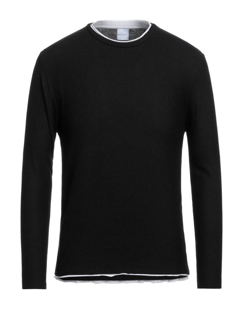 STILOSOPHY Pullover Herren Schwarz von STILOSOPHY