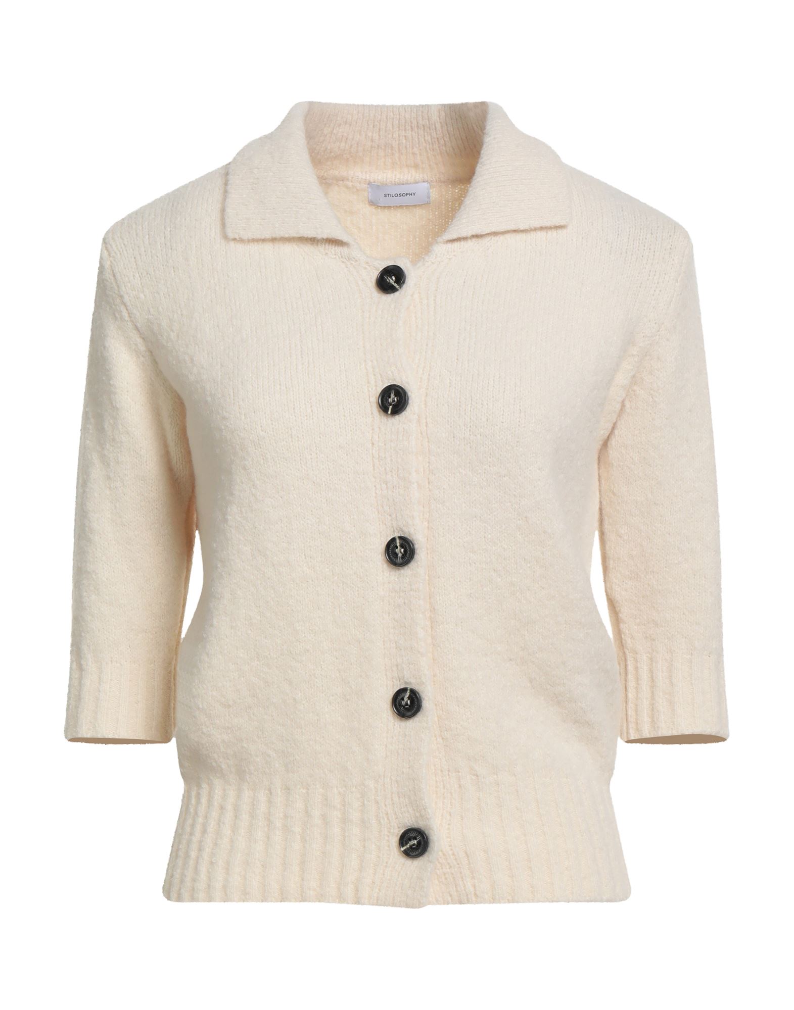 STILOSOPHY Strickjacke Damen Cremeweiß STILOSOPHY Strickjacke Damen Cremeweiß von STILOSOPHY