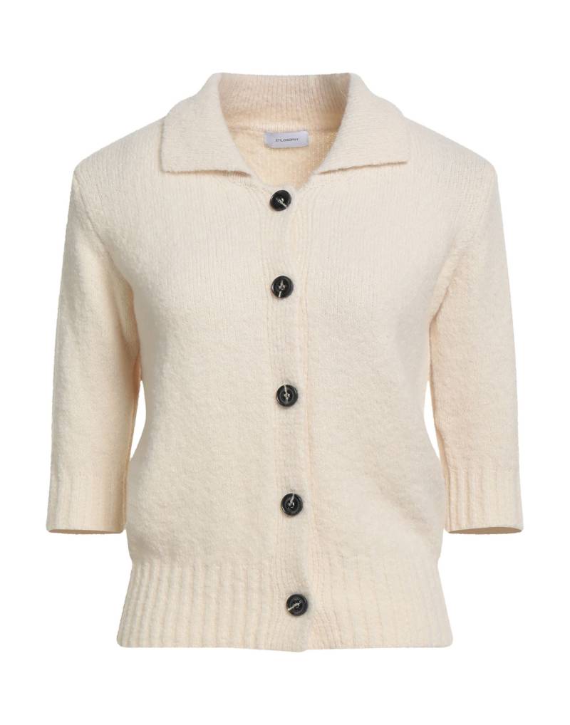 STILOSOPHY Strickjacke Damen Cremeweiß STILOSOPHY Strickjacke Damen Cremeweiß von STILOSOPHY