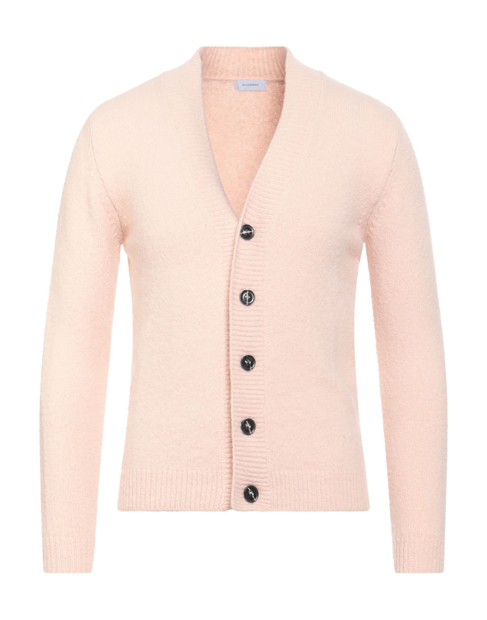 STILOSOPHY Strickjacke Herren Hellrosa von STILOSOPHY