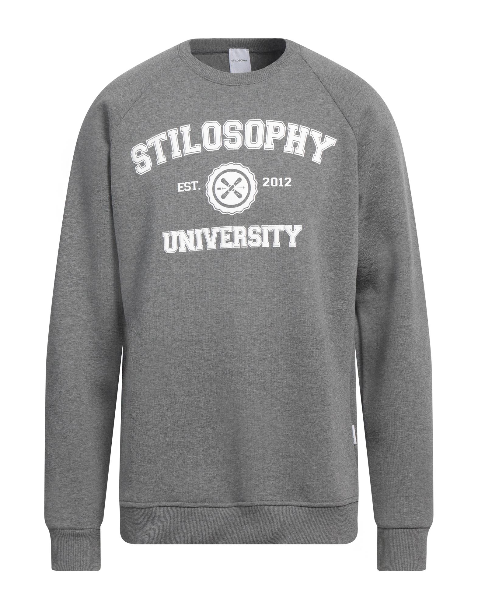 STILOSOPHY Sweatshirt Herren Grau von STILOSOPHY