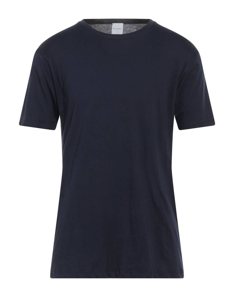 STILOSOPHY T-shirts Herren Marineblau von STILOSOPHY