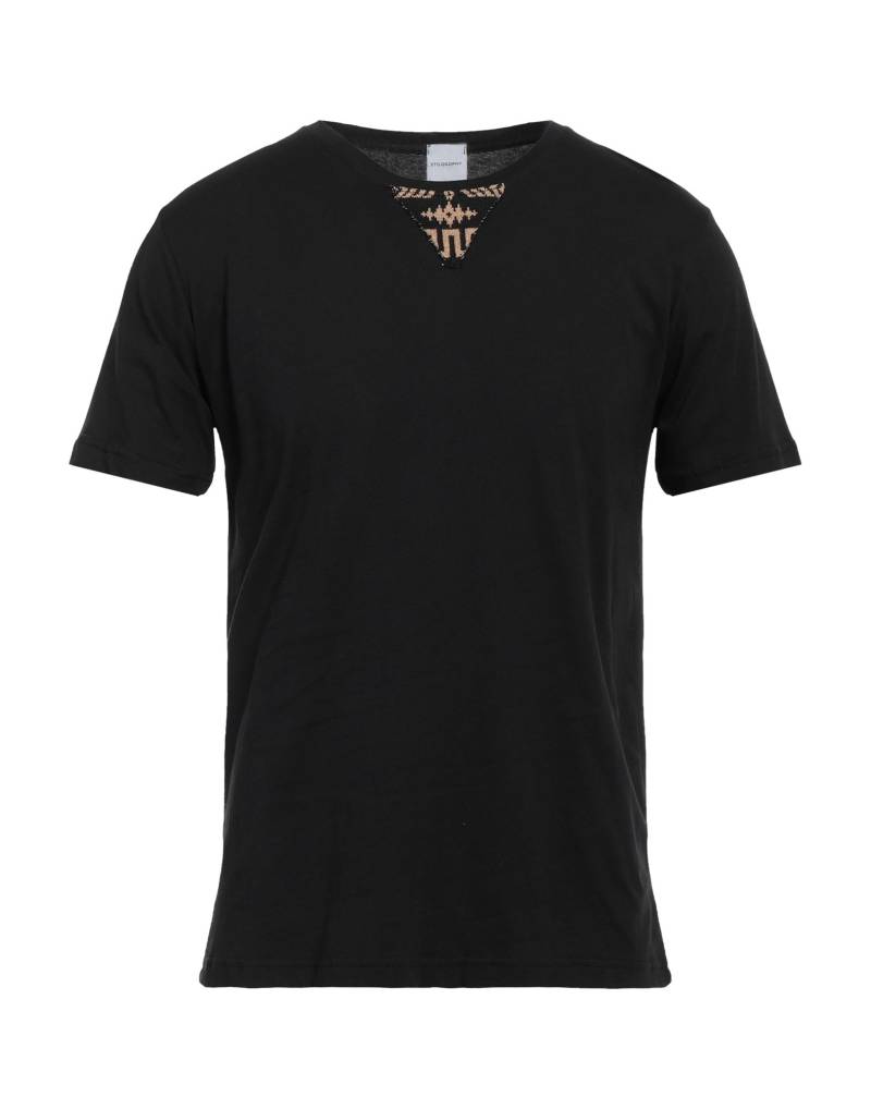 STILOSOPHY T-shirts Herren Schwarz von STILOSOPHY
