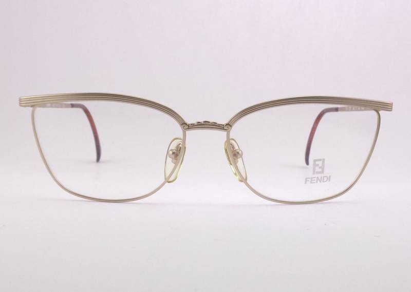 Fendi Fv 221 Vintage Brillenfassung Farbe Gold Fendi Fv 221 Vintage Brillenfassung Farbe Gold von STILOTTICAITALIANA