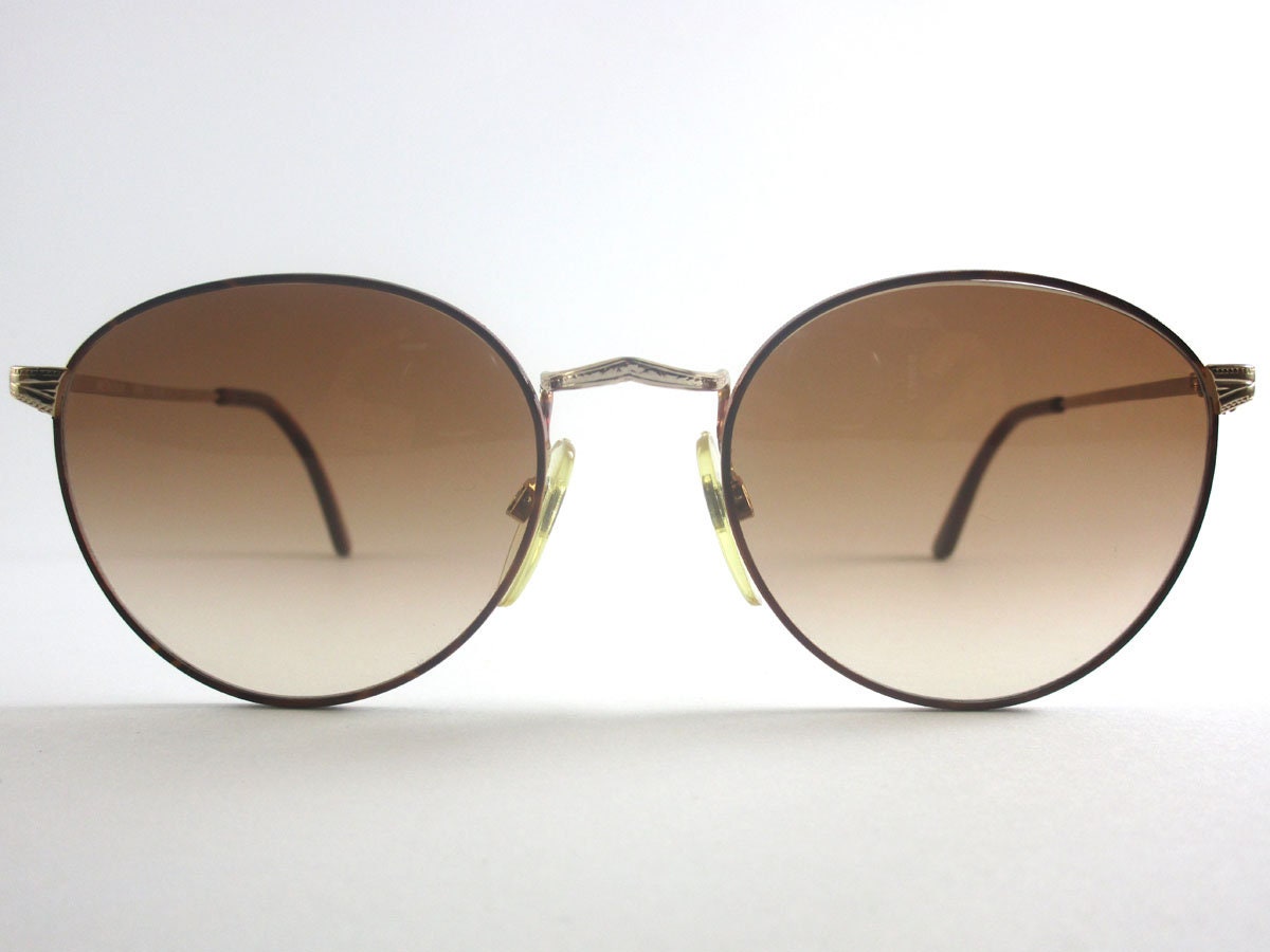 Fiorucci By Metalflex Liver 1 Vintage Sonnenbrille Panthos von STILOTTICAITALIANA