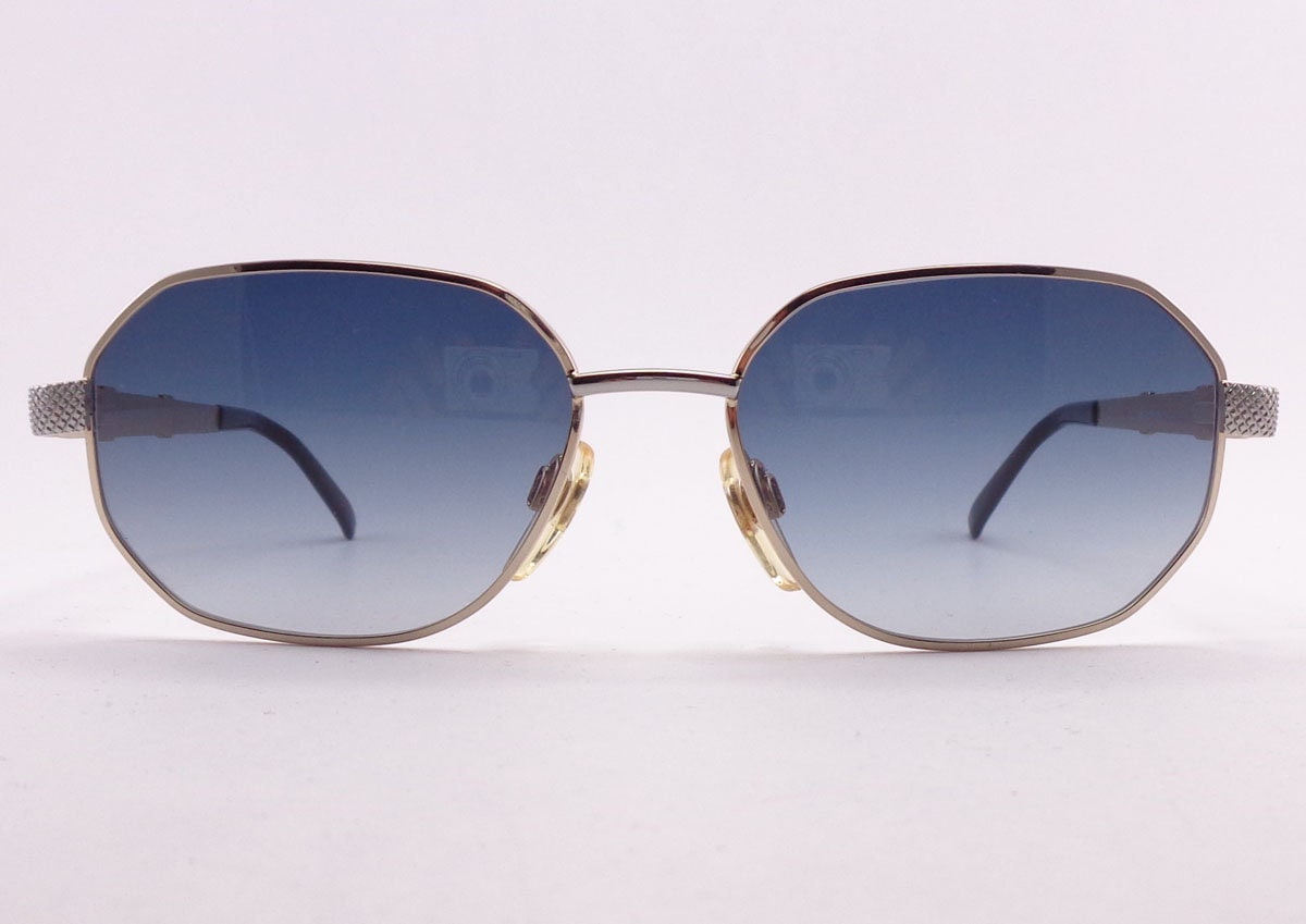 Florence Design Pitti Uimo Pu54 Sonnenbrillen Männer Farbe Gold Made in Italy von STILOTTICAITALIANA