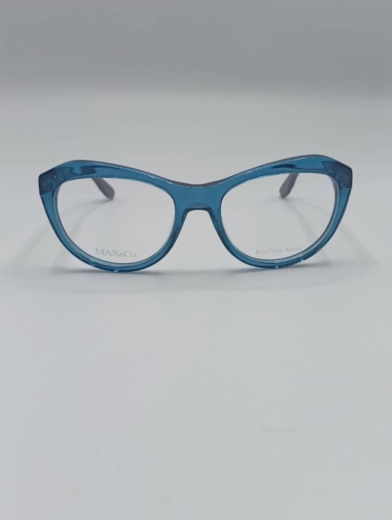 Max & Co 205 1Me Brille Frauen Katzenauge Transparent Blau von STILOTTICAITALIANA