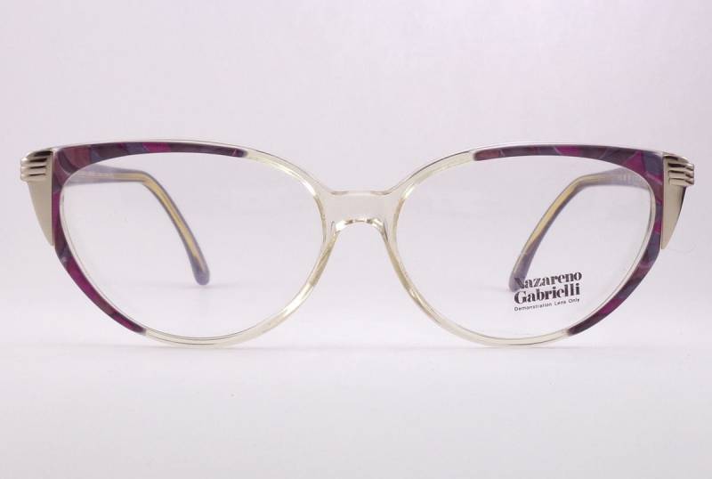 Nazzareno Gabrielli Ng 165 Vintage Brille Frau Katze Auge von STILOTTICAITALIANA