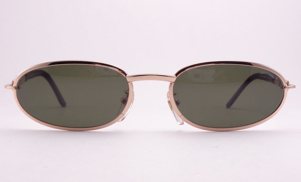 Rollen Dein 764 Sonnenbrille Made in Italy Farbe Gold von STILOTTICAITALIANA