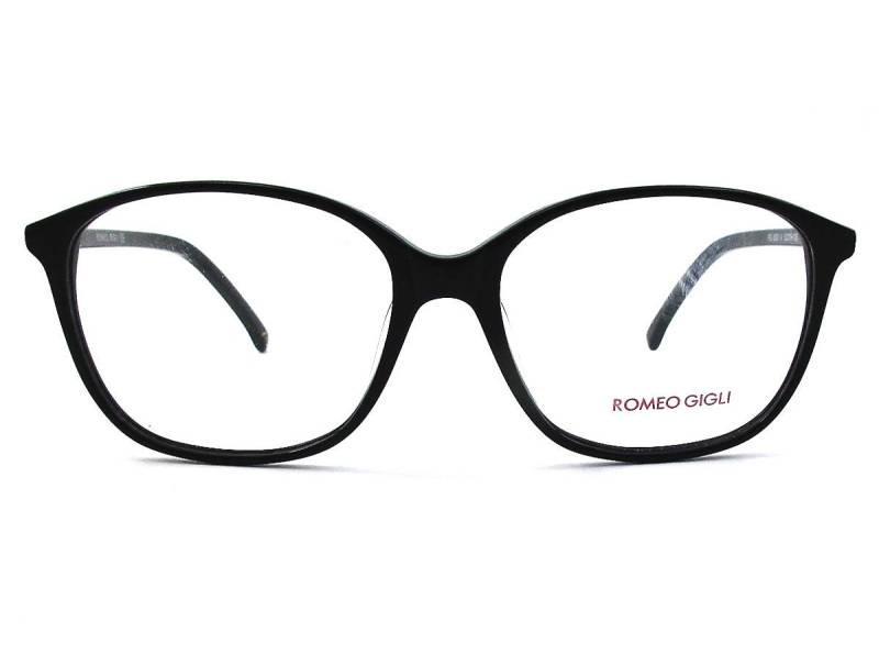 Romeo Gigli Brille Mod.rg6001 Col.a Schwarz von STILOTTICAITALIANA