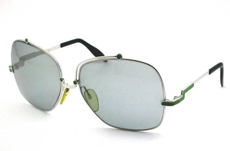 Silhouette Silber Metall Sonnenbrille Original Vintage von STILOTTICAITALIANA