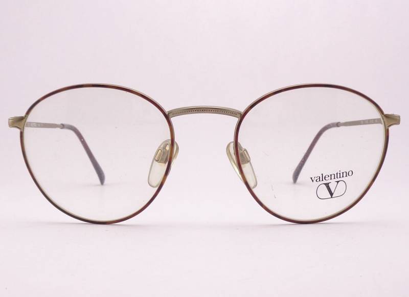Valentino V352 Vintage Brillen Panthos Made in Italy von STILOTTICAITALIANA