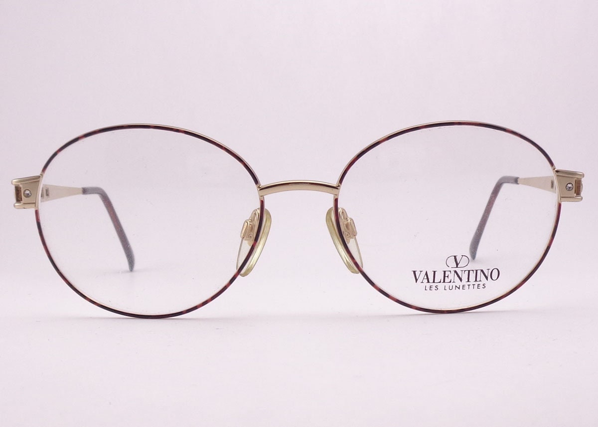 Valentino V436 Vintage Brille Made in Italy von STILOTTICAITALIANA