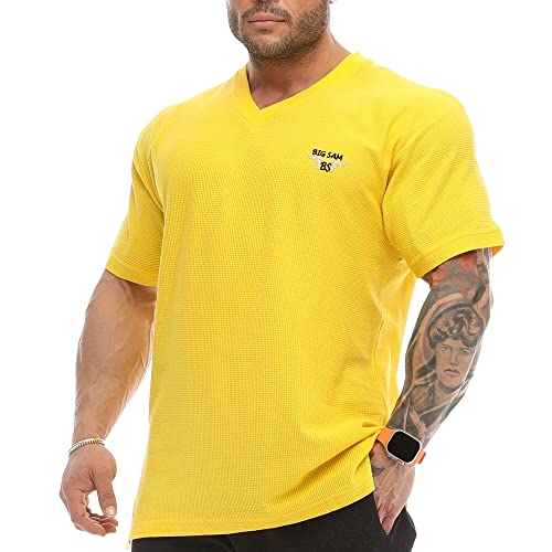 STILYA SPORTSWEAR COMPANY Herren Shirt T-Shirt Stretch Shirt Bodybuilding Gym 2725-ST gelb 3XL STILYA SPORTSWEAR COMPANY Herren Shirt T-Shirt Stretch Shirt Bodybuilding Gym 2725-ST gelb 3XL von STILYA THE SPORTSWEAR COMPANY