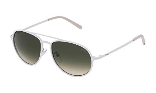 Sting Herren SST0045506V6 Sonnenbrille, Weiß (Blanco), 55.0 von STING